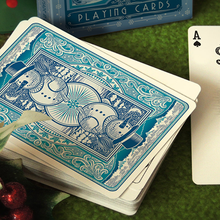 Bicycle Snowman (Blue) Playing Cards-Playing Cards-Wondercraft