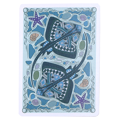 Bicycle Stingray (Teal) Playing Cards-Playing Cards-Wondercraft