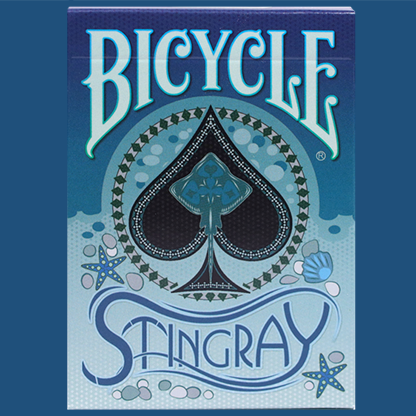 Bicycle Stingray (Teal) Playing Cards-Playing Cards-Wondercraft