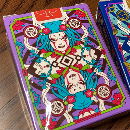 Bicycle Yaksha Hannya Playing Cards by Card Experiment-Playing Cards-Wondercraft