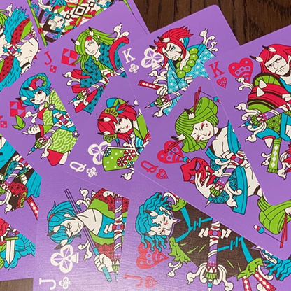 Bicycle Yaksha Hannya Playing Cards by Card Experiment-Playing Cards-Wondercraft