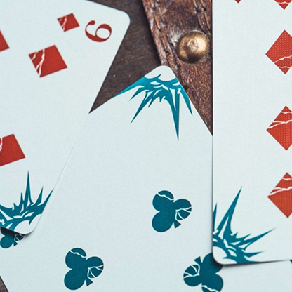 Boom (Blue) Playing Cards-Playing Cards-Wondercraft