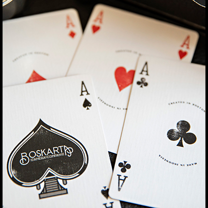 BosKarta HH Gilded Playing Cards by Wounded Corner-Playing Cards-Wondercraft