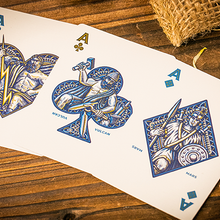 Caesar (Blue) Playing Cards by Riffle Shuffle-Playing Cards-Wondercraft