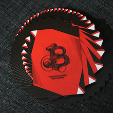 Cardistry Fanning (RED) Playing Cards-Playing Cards-Wondercraft