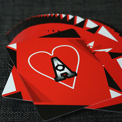Cardistry Fanning (RED) Playing Cards-Playing Cards-Wondercraft