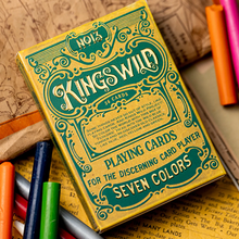 Crayon Playing Cards by Kings Wild Project-Playing Cards-Wondercraft