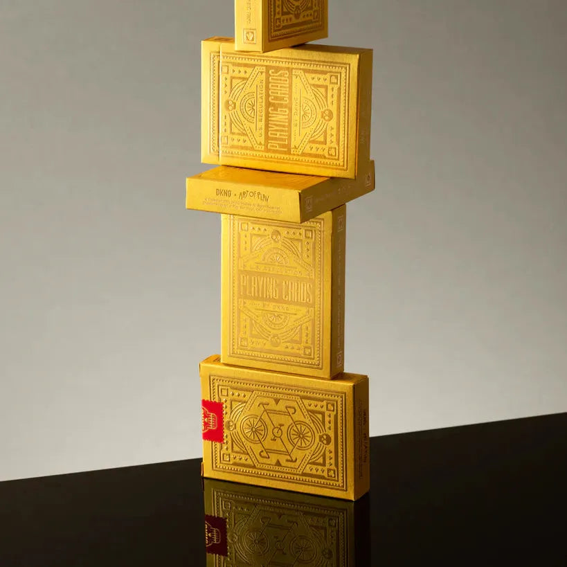 DKNG Gold Wheels - Insiders-Playing Cards-Wondercraft