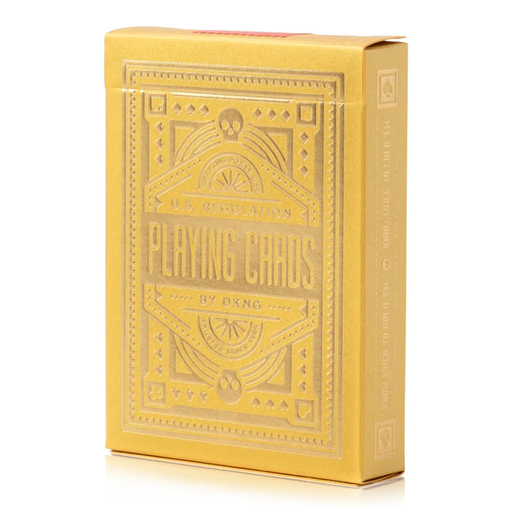 DKNG Gold Wheels - Insiders-Playing Cards-Wondercraft