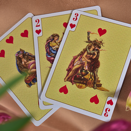 Eneida: Passion (Purple) Playing Cards-Playing Cards-Wondercraft