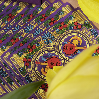 Eneida: Passion (Purple) Playing Cards-Playing Cards-Wondercraft