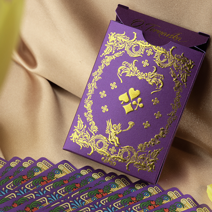 Eneida: Passion (Purple) Playing Cards-Playing Cards-Wondercraft