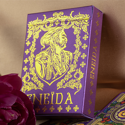 Eneida: Passion (Purple) Playing Cards-Playing Cards-Wondercraft