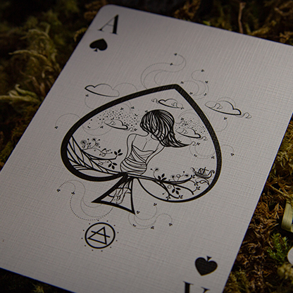 Fillide: A Sicilian Folk Tale Playing Cards V2 (Forest Green) by Jocu-Playing Cards-Wondercraft