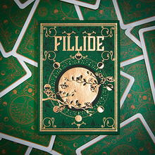 Fillide: A Sicilian Folk Tale Playing Cards V2 (Forest Green) by Jocu-Playing Cards-Wondercraft