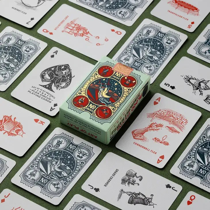 Flea Circus Playing Cards-Playing Cards-Wondercraft