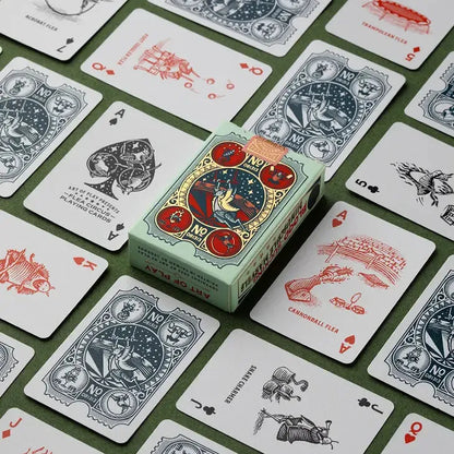 Flea Circus Playing Cards-Playing Cards-Wondercraft