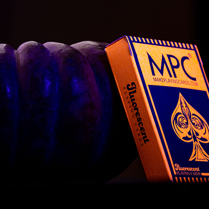 Fluorescent (Pumpkin Edition) Playing Cards-Playing Cards-Wondercraft