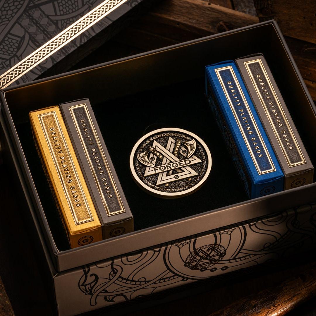 Forged Collector Set-Playing Cards-Wondercraft
