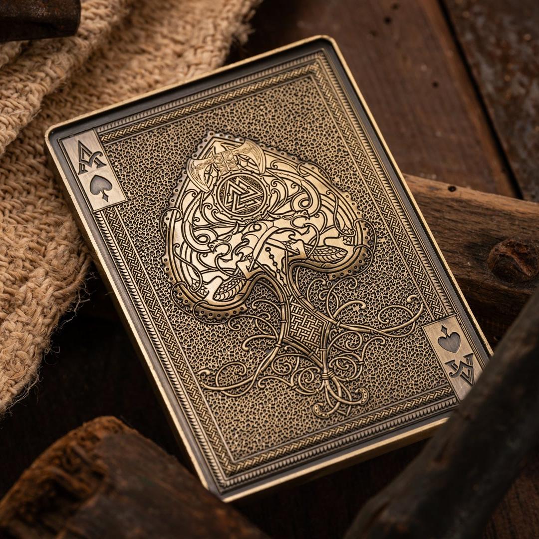Forged Metal Card-Playing Cards-Wondercraft