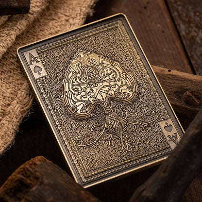 Forged Metal Card-Playing Cards-Wondercraft