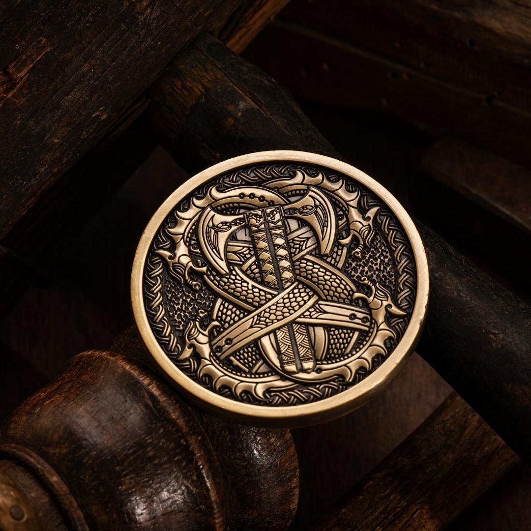 Forged Metal Coin-Playing Cards-Wondercraft