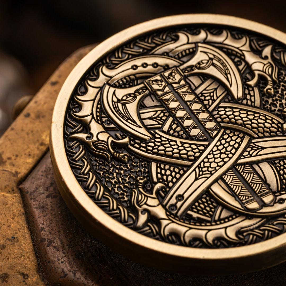 Forged Metal Coin-Playing Cards-Wondercraft
