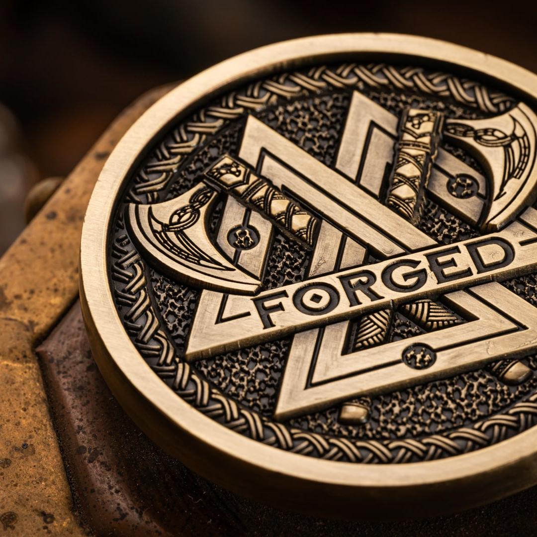Forged Metal Coin-Playing Cards-Wondercraft