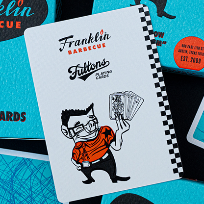 Franklin BBQ Official Playing Cards-Playing Cards-Wondercraft