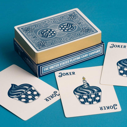 Gilded Bicycle Birthday Back - by Wondercraft-Playing Cards-Wondercraft