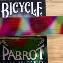 Gilded Bicycle Parrot Playing Cards-Playing Cards-Wondercraft