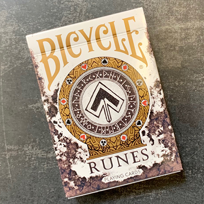 Gilded Bicycle Rune Playing Cards-Playing Cards-Wondercraft