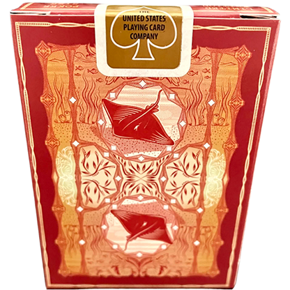 Gilded Bicycle Stingray (Orange) Playing Cards-Playing Cards-Wondercraft
