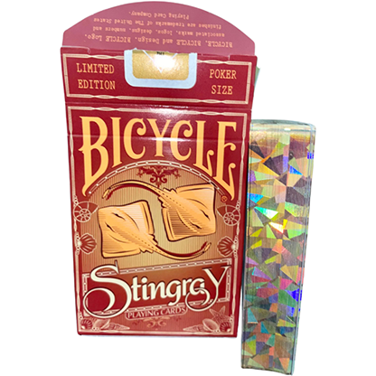 Gilded Bicycle Stingray (Orange) Playing Cards-Playing Cards-Wondercraft