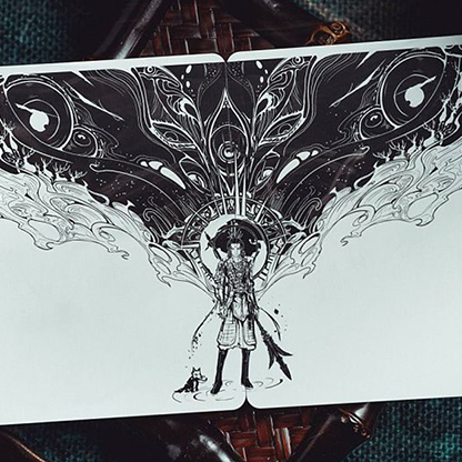 God Erlang V2 Playing Cards by KING STAR-Playing Cards-Wondercraft