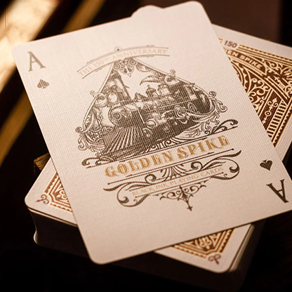 Golden Spike 150th Anniversary Playing Cards-Playing Cards-Wondercraft