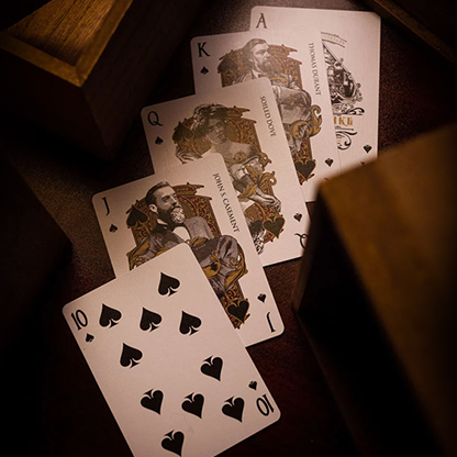 Golden Spike 150th Anniversary Playing Cards-Playing Cards-Wondercraft