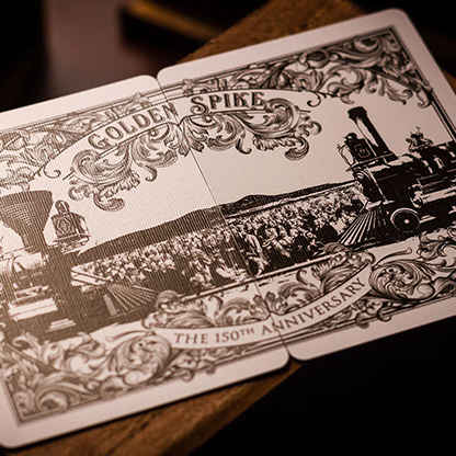 Golden Spike 150th Anniversary Playing Cards-Playing Cards-Wondercraft