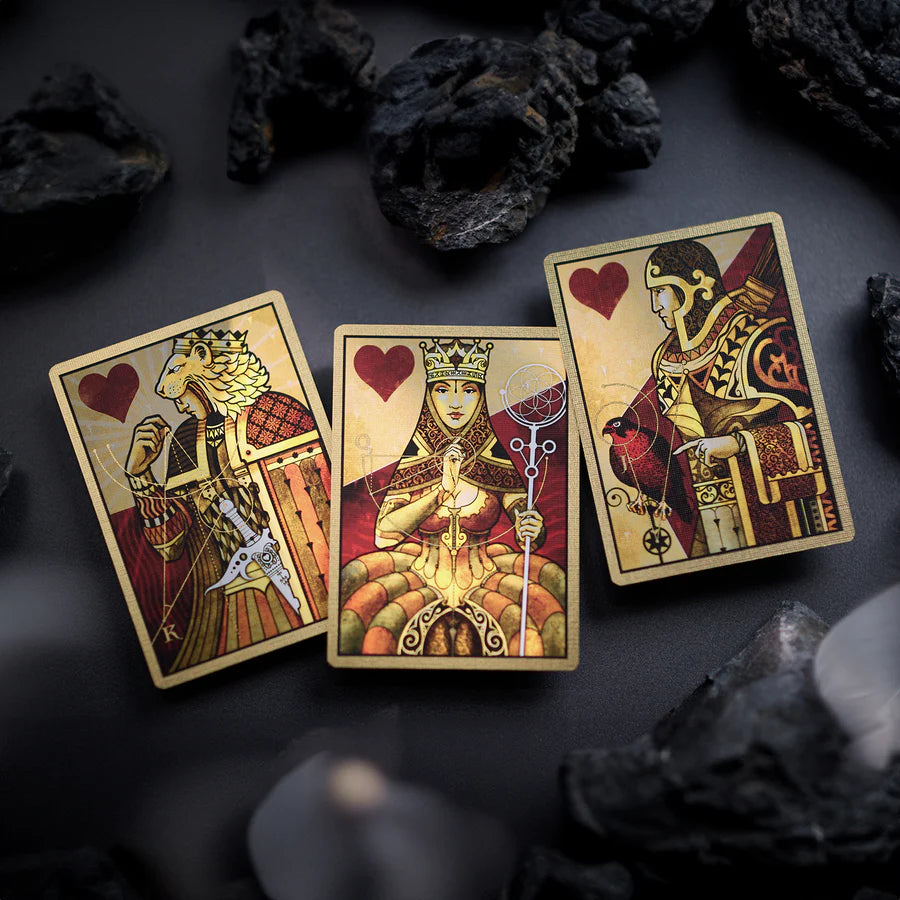 House of the Rising Spade - Gilded Cartomancer-Playing Cards-Wondercraft