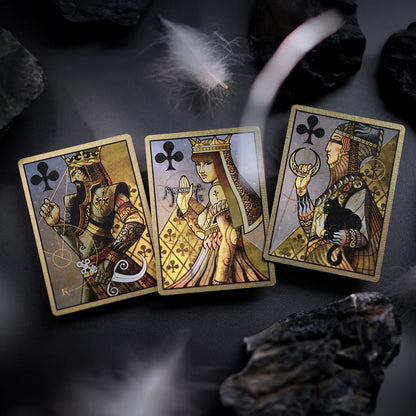 House of the Rising Spade - Gilded Cartomancer-Playing Cards-Wondercraft