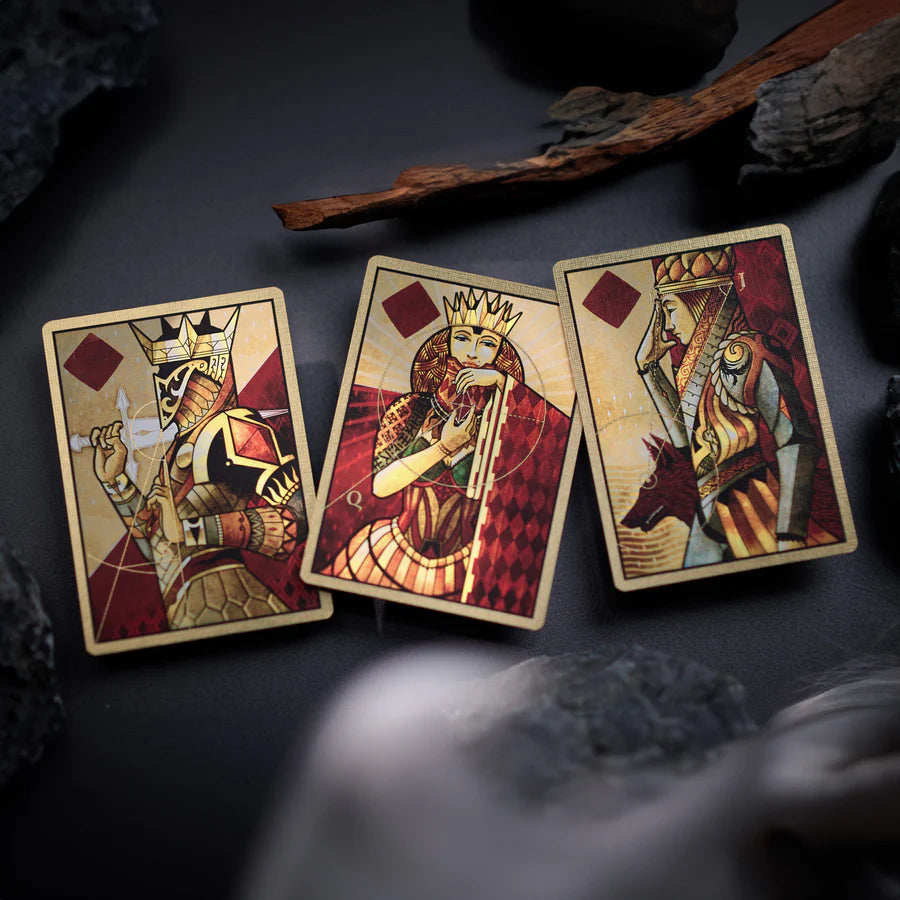 House of the Rising Spade - Gilded Cartomancer-Playing Cards-Wondercraft