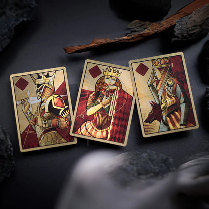 House of the Rising Spade - Gilded Cartomancer-Playing Cards-Wondercraft