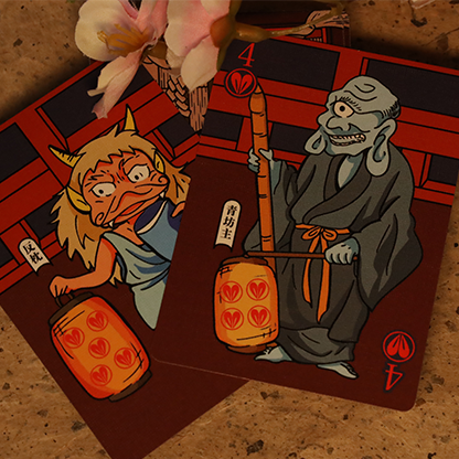 Hyakki Yagyo (Yokai Realm) Playing Cards by Bloom Playing Cards-Playing Cards-Wondercraft
