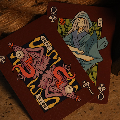 Hyakki Yagyo (Yokai Realm) Playing Cards by Bloom Playing Cards-Playing Cards-Wondercraft