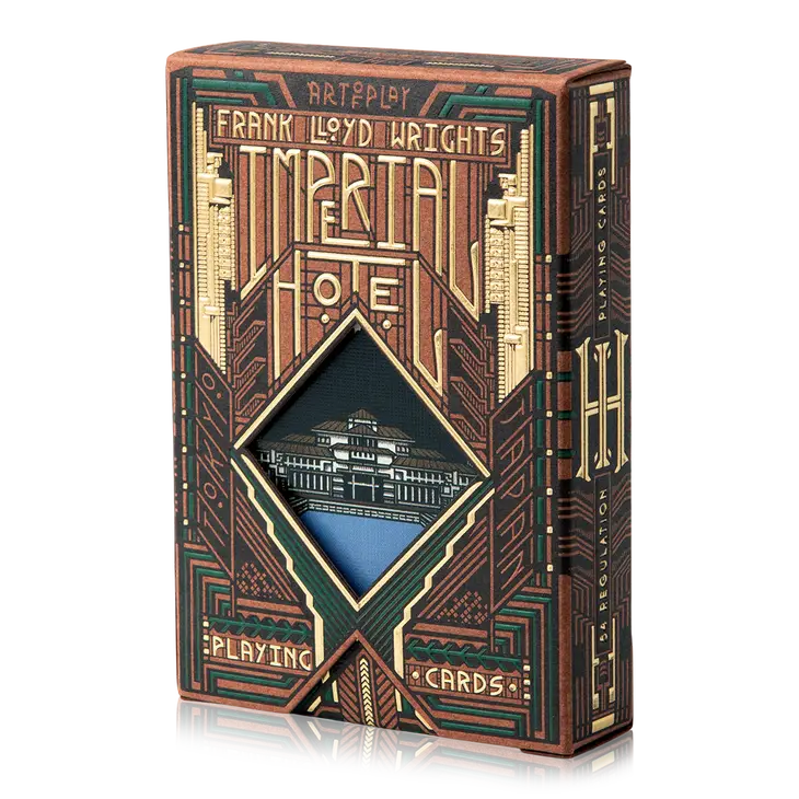 Imperial Hotel Playing Cards-Playing Cards-Wondercraft