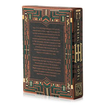 Imperial Hotel Playing Cards-Playing Cards-Wondercraft