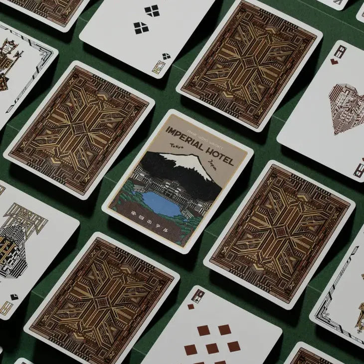 Imperial Hotel Playing Cards-Playing Cards-Wondercraft