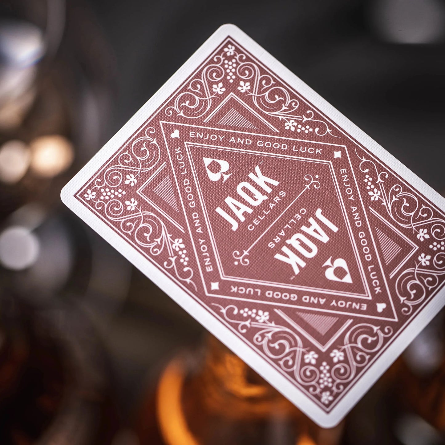 JAQK Cellars - Rose Gold-Playing Cards-Wondercraft