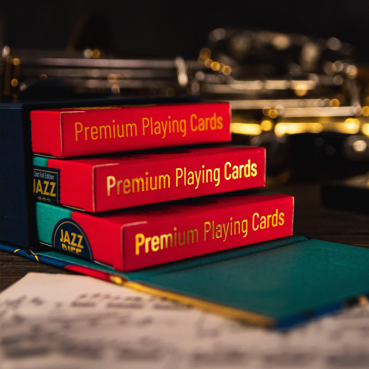 Jazz Riff-Playing Cards-Wondercraft