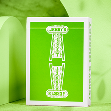 Jerry's Nugget Monotone (Metallic Green) Playing Cards-Playing Cards-Wondercraft